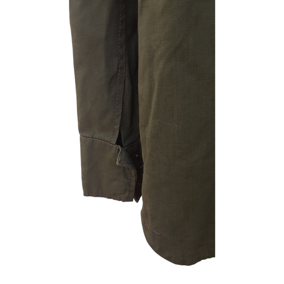 Womens Small Jacket Universal Thread Olive Green Utility Coat Full Zip/Pockets - Picture 7 of 9